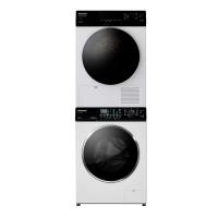 Panasonic國際牌10公斤免曬衣機乾衣機+10.5公斤滾筒洗脫洗衣機NA-V105NW-W-NH-100RP-W