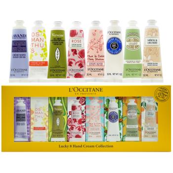LOCCITANE歐舒丹 幸運護手霜8件組(30mlx8)[新版包裝]