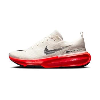 Nike ZoomX Invincible Run FK 3 男鞋 米白紅色 針織 緩震 回彈 慢跑鞋 DR2615-009