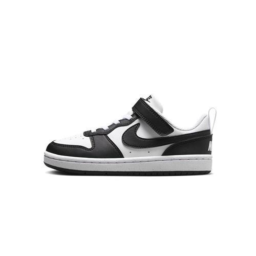 Nike Court Borough Low Recraft 中童 黑白色 低筒 魔鬼氈 休閒鞋 DV5457-131