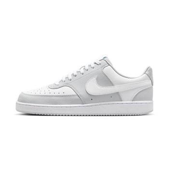 Nike Court Vision 男鞋 灰白色 皮革 休閒 基本款 低筒 復古 穿搭 運動 休閒鞋 HM9862-002