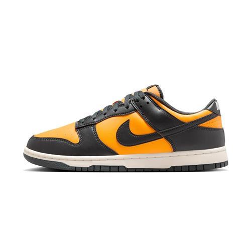 Nike Dunk Low Retro 男鞋 黑黃色 Dunk 皮革 透氣 低筒 運動 休閒鞋 HF5441-700
