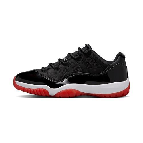 Nike Air Jordan 11 Retro Low 男鞋 黑白紅色 喬丹 AJ11 傳奇 籃球鞋 FV5104-006
