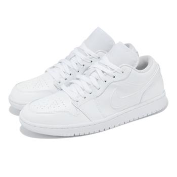 Nike 休閒鞋 Wmns Air Jordan 1 Low 女鞋 男鞋 白 AJ1 一代 低筒 DV0990-111