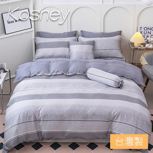 KOSNEY  神秘森林  頂級100%天絲加大床包枕套組床包高度35公分台灣製造
