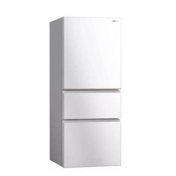 Panasonic 牌 610公升無邊框絲絨鋼板三門冰箱 NR-C615XV-W 雲霧白 - Ag銀，具備層層潔淨除臭功能，80分鐘自動製冰，全開冷凍室設計，ECONAVI 系統依生活習慣主動調節節能，右開款式，深度71-80公分，一級能效，自動除霜，白色外觀，提供保固服務