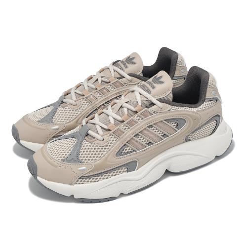 adidas 休閒鞋 Ozmillen 男鞋 奶茶色 灰 復古 老爹鞋 運動鞋 IE3517