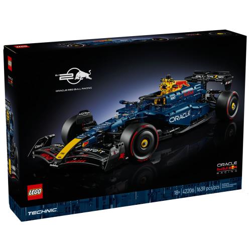 樂高積木LEGO 42206 202505 科技系列 - 甲骨文紅牛車隊 RB20 一級方程式賽車