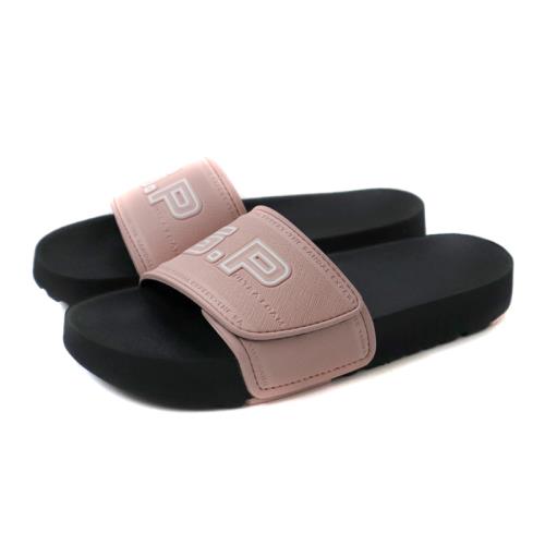 G.P (GOLD PIGEON) 阿亮代言 輕量拖鞋 女鞋 粉紅/黑 HG9324W-44 no845