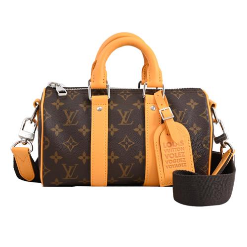 Louis Vuitton LV M12733 Keepall Bandoulière 25 經典花紋兩用波士頓包