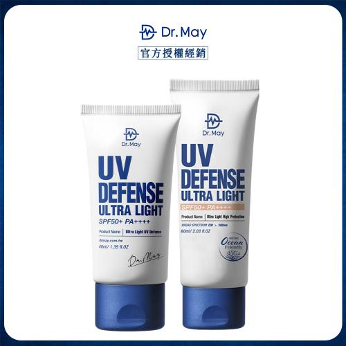 【Dr. May美博士】專業隔離高效防曬乳(60ml/條)x1+專業隔離清爽防曬乳(40ml/條)x1