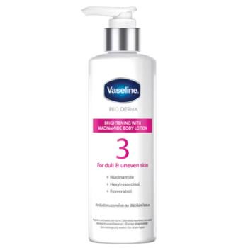 Vaseline凡士林菸鹼醯胺亮白精華身體乳(250ml)*3
