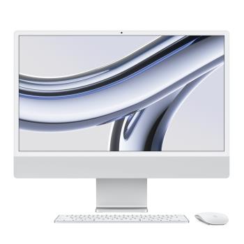 蘋果Apple 特規 iMac 24吋 M3晶片/8核CPU/10核GPU/16G/1TBSSD(4.5KRetina顯示器) 銀色Z19E0003P