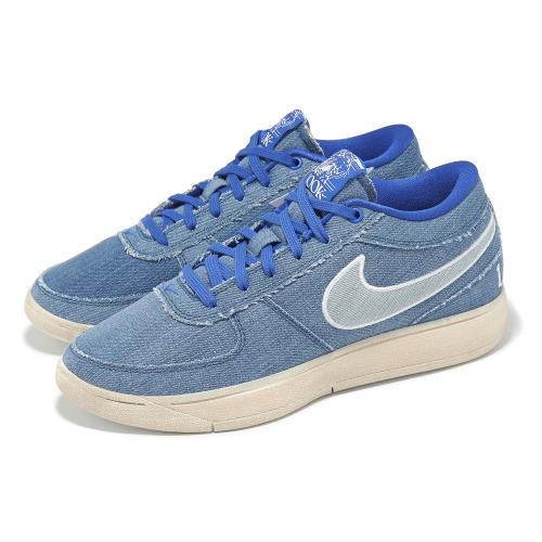 Nike 籃球鞋 Book 1 Blue EP 男鞋 Blue Blood 藍 Booker 牛仔 單寧 IH0888-900
