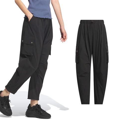 Adidas LUX AD Cargo PT 男款 黑色 亞規 休閒 工裝 運動 口袋 長褲 JL5099