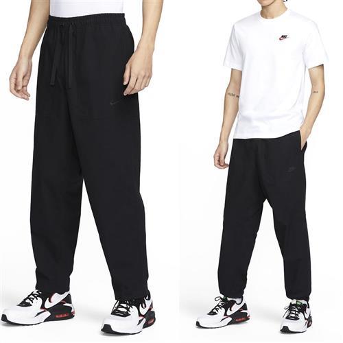 Nike Club Barcelona Pant 男款 黑色 輕量 寬鬆 運動 休閒 口袋 長褲 FN3097-010