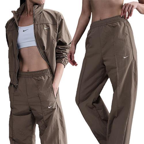 Nike Trend WVN MR Pant 女款 咖啡色 中腰 防潑水 運動 休閒 風褲 長褲 FQ3589-233