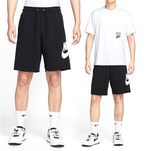 Nike Club Alumni FT Short 男款 黑色 運動 休閒 毛圈布 寬鬆 短褲 FQ4951-010