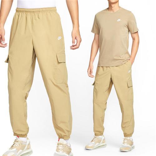 Nike Club WVN Cargo Pant 男款 卡其色 運動 休閒 工裝 寬鬆 口袋 長褲 HJ1991-297