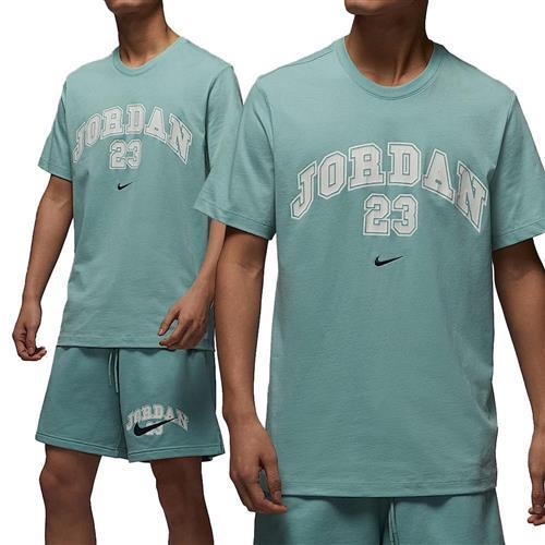 Nike J MVP WM SS Crew 男款 綠色 印花 運動 上衣 圓領 休閒 喬丹 短袖 IB7525-309