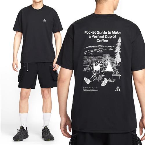 Nike NRG ACG SS Tee GCEL 男款 黑色 快乾 寬鬆 休閒 運動 圓領 短袖 IF0371-010