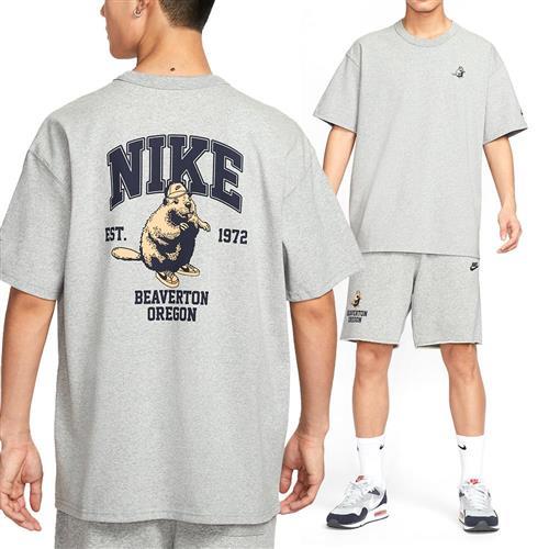 Nike Prem Retro Tee GCEL 男款 灰色 寬鬆 棉質 運動 休閒 圓領 短袖 IH0818-063