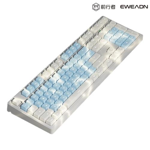 EWEADN 前行者 MT108 三模無線藍牙機械鍵盤(青軸)