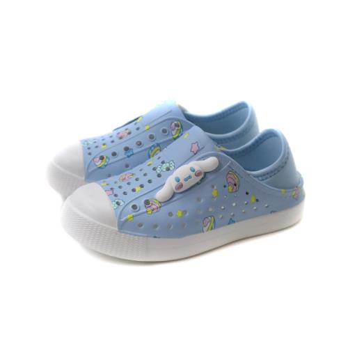 三麗鷗 Sanrio 大耳狗 洞洞鞋 休閒鞋 中童 童鞋 淺藍色 825820 no019