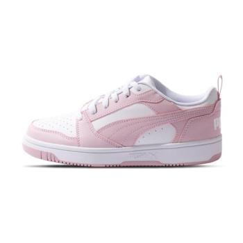 Puma Rebound v6 Low 女鞋 粉色 透氣 皮革 低筒 休閒 運動 休閒鞋 39232840