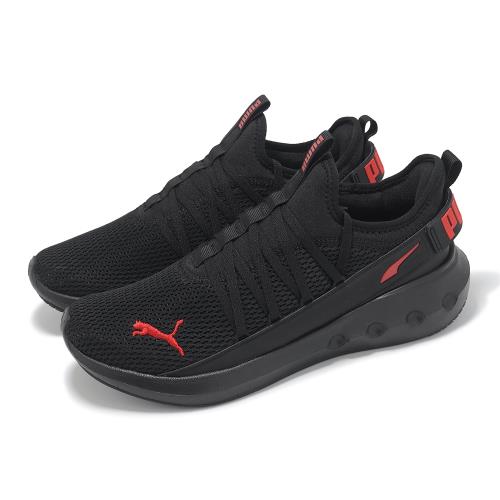 Puma 慢跑鞋 Softride Carson Fresh 男鞋 黑 紅 緩衝 運動鞋 31015504