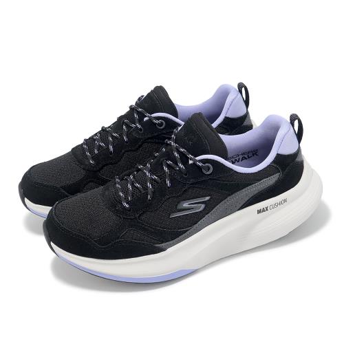 Skechers 健走鞋 Go Walk Max Walker-Arlet 女鞋 黑 紫 厚底 緩衝 125060BKLV