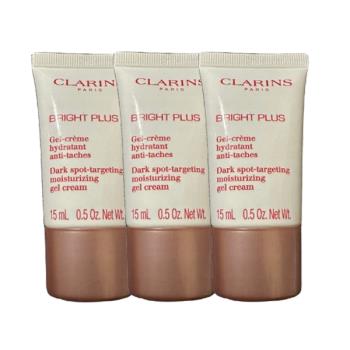 CLARINS克蘭詩 氧氣亮白淡斑水凝霜15ml*3入組-航空版