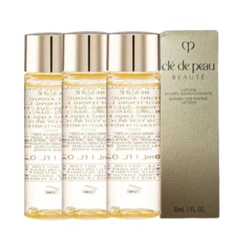 Clé de Peau Beauté肌膚之鑰 精萃光采柔潤保濕露30ml*3入組-航空版