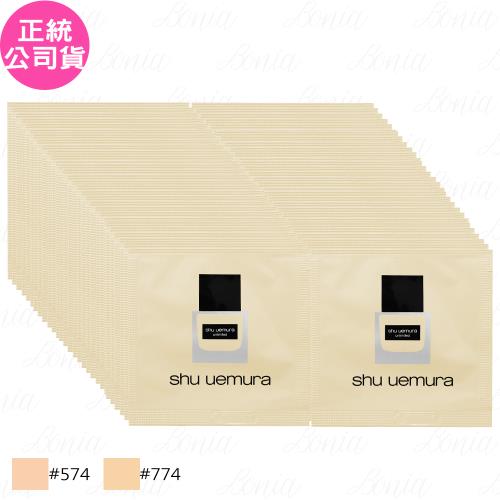 shu uemura 植村秀 無極限超時輕粉底 SPF24 PA+++體驗包(1ml)*60(公司貨)