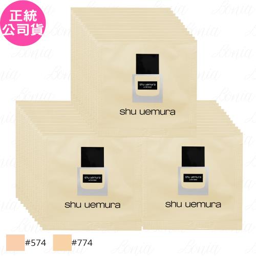 shu uemura 植村秀 無極限超時輕粉底 SPF24 PA+++體驗包(1ml)*36(公司貨)