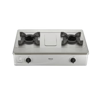 (全省安裝)林內雙口爐內焰臺爐不鏽鋼瓦斯爐天然氣RTS-N2701S-NG1