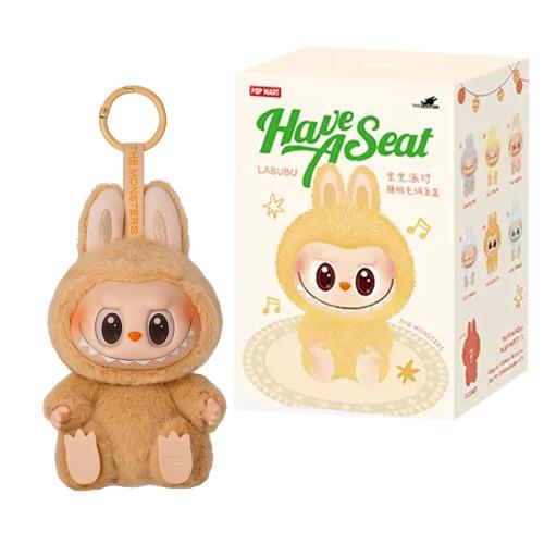 【LABUBU】Pop Mart The Monsters Labubu坐坐派對糖膠毛絨單一盲盒