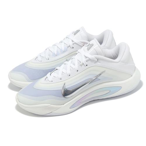 Nike 籃球鞋 A One EP 女鞋 男鞋 白 銀 首發配色 A’One 實戰 FZ8606-100