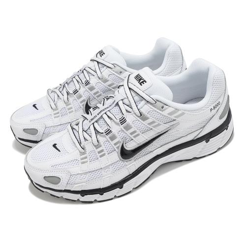 Nike 休閒鞋 P-6000 男鞋 女鞋 白 黑 復古 緩震 運動鞋 CD6404-107
