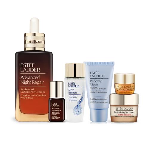 ESTEE LAUDER 雅詩蘭黛 特潤超導全方位修護露(100ml)-贈年輕煥采旅行組