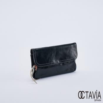 OCTAVIA 8 真皮- 大口氣 油蠟牛皮口金牛皮長夾