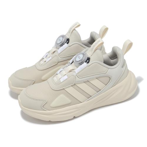 adidas 慢跑鞋 Ozelle BOA K 中童 童鞋 旋鈕 米白 運動鞋  IE6407