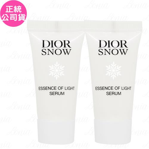 Dior迪奧 雪晶靈極透亮光采精華(5ml)*2(公司貨)