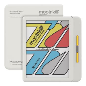 Readmoo讀墨 mooInk Nana 7 吋彩色電子書閱讀器-迷月白