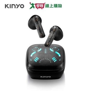 KINYO 炫光電競無線藍牙耳機 BTE-3909【愛買】