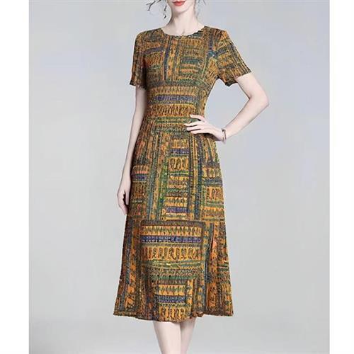 【KEITH-WILL歐風】韓國完美自在三宅壓褶褶皺洋裝