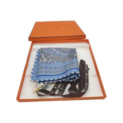 【二手精品 閒置品】愛瑪士絲巾(有盒) 編號L177