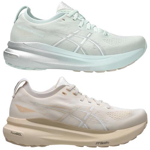 Asics 亞瑟士 慢跑鞋 女鞋 支撐 GEL-KAYANO 31 淡藍/米【運動世界】1012B670-301/1012B786-200
