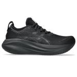 Asics 亞瑟士 慢跑鞋 男鞋 緩衝 2E寬楦 GEL-NIMBUS 27 黑【運動世界】1011B956-001
