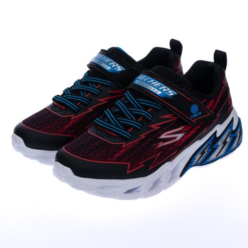 SKECHERS 童鞋 男童系列燈鞋 LIGHT STORM 2.0 (400149LBKRD)
